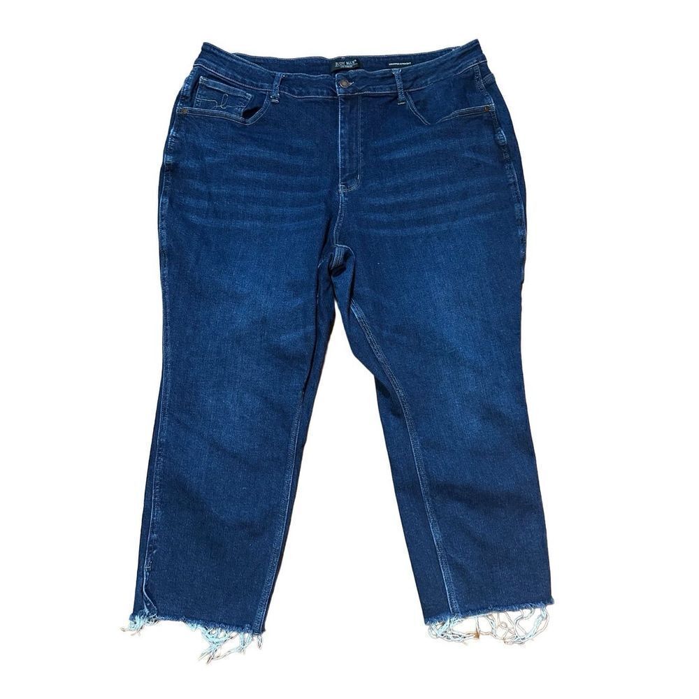Judy Blue Cropped straight‎ jeans women’s sz 24W